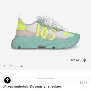 Dolce And Gabbana Day Sneakers. Brand new in box!!